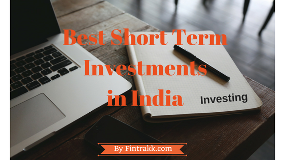 best short term investment options