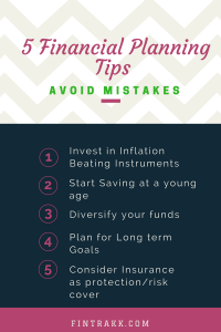 Financial Planning tips, Finance tips