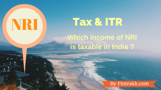 NRI tax and ITR