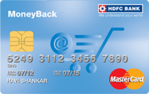 HDFC Moneyback credit card