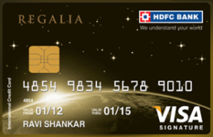 HDFC Regalia Credit card,HDFC Regalia card
