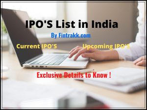 Upcoming IPOs in India
