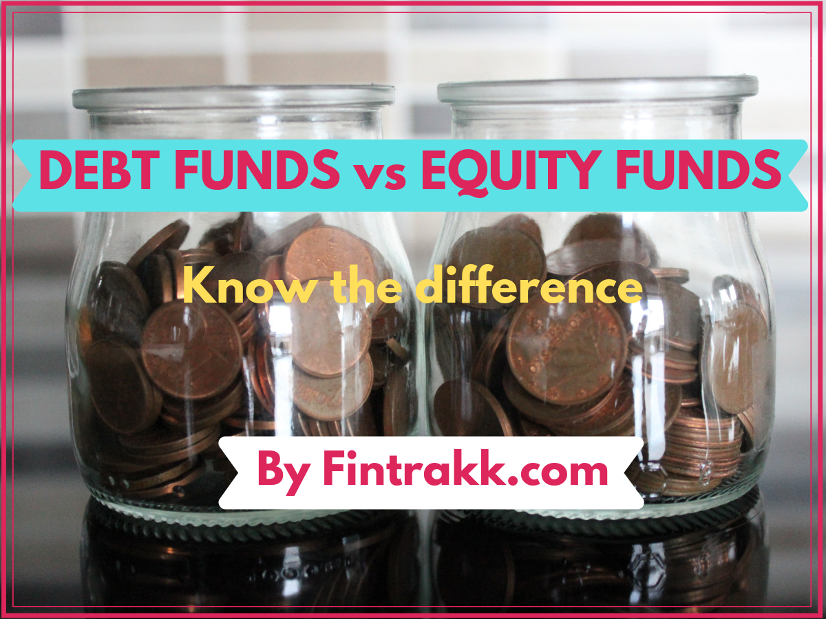 Debt funds vs equity funds, debt funds, equity funds, mutual funds