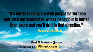 Famous Warren Buffett Quotes