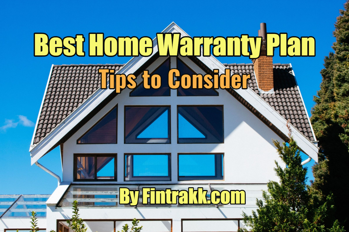 Home warranty plan
