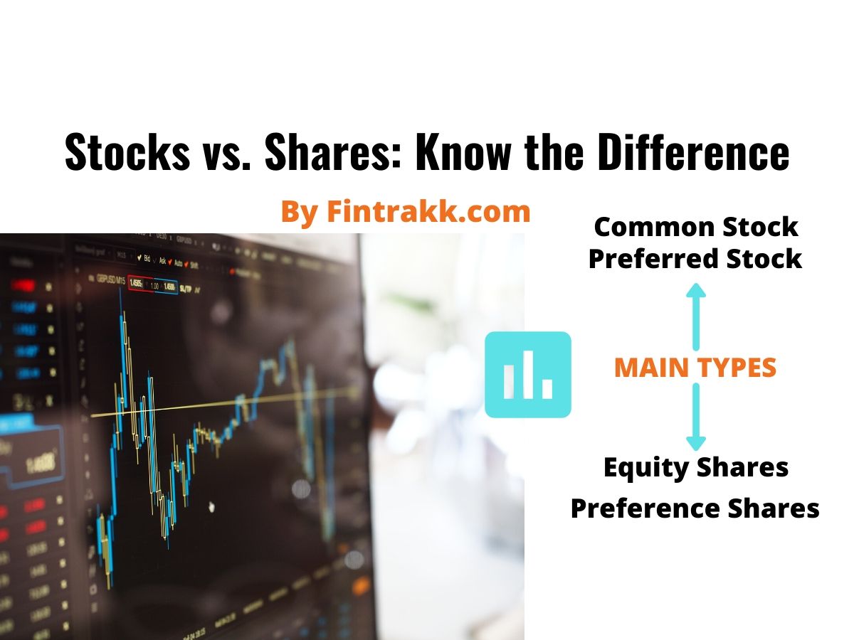 Stocks vs. Shares Difference