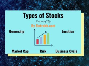 Different Types of Stocks classification