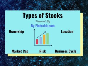 Types of Stocks Classification