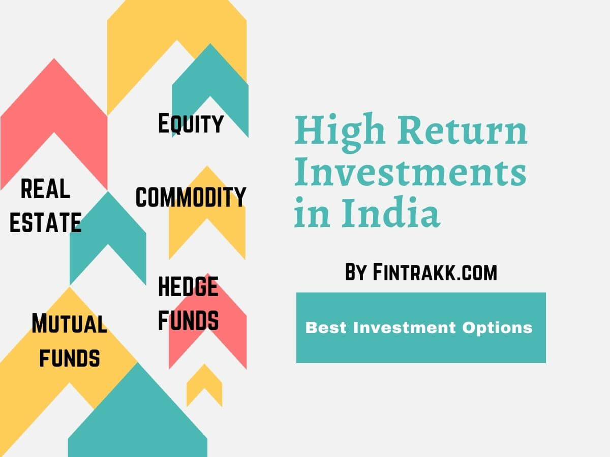 High Return Investment in India, best investment options in India